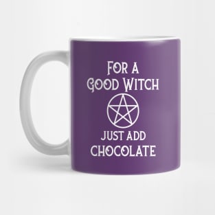 For a Good Witch Just Add Chocolate Cheeky Witch® Mug